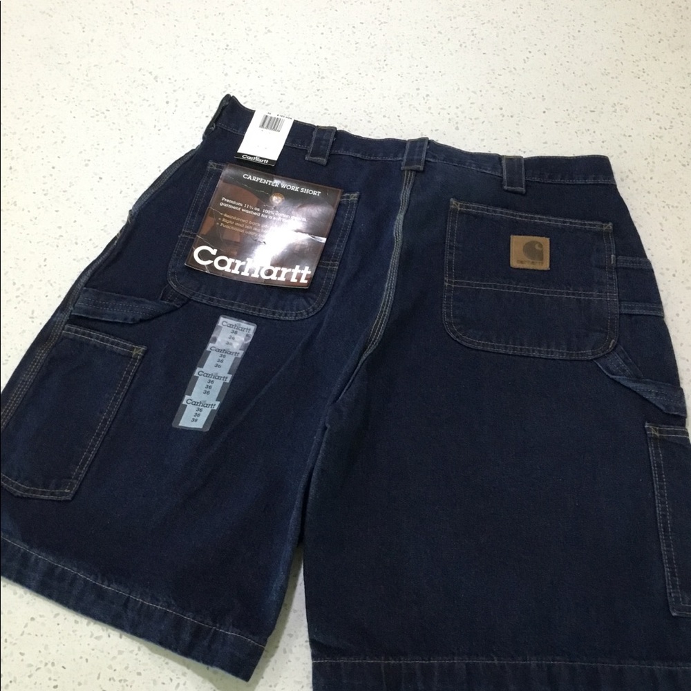 2 Pairs Men’s Carhartt Carpenter Shorts sz 36w